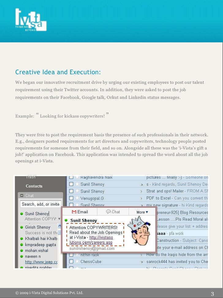 Short case study on recruitment picture