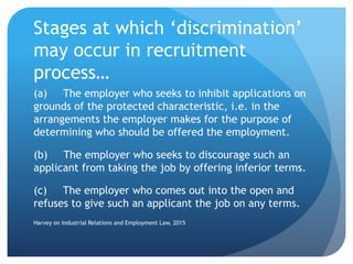 Legal Considerations of Recruitment | PDF