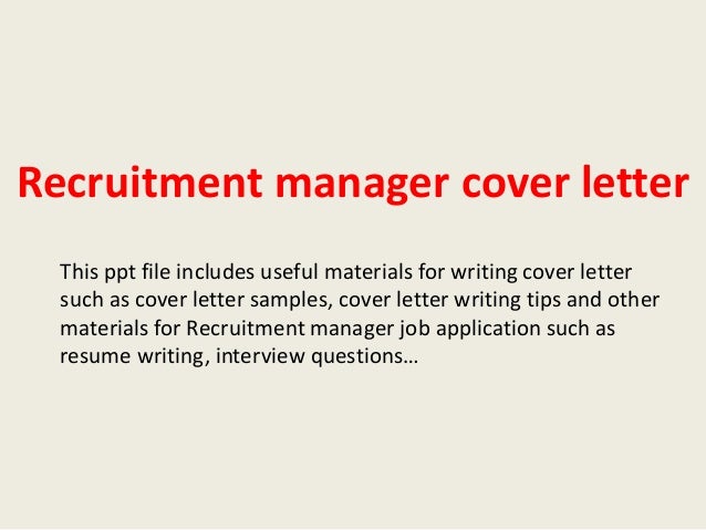 writing a cover letter samples