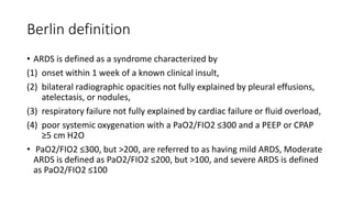 Recruitment maneuvers in ards | PPT