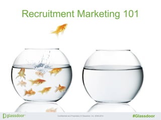Confidential and Proprietary © Glassdoor, Inc. 2008-2014 #Glassdoor
Recruitment Marketing 101
Recruitment Marketing 101
 
