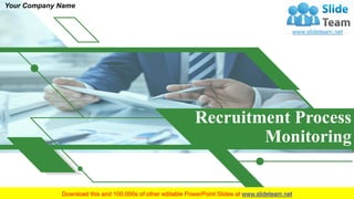 Recruitment Process
Monitoring
Your Company Name
 