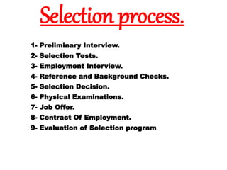 Recruitment&amp;selection of nursing personnel | PPT