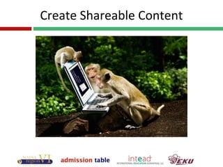Create Shareable Content