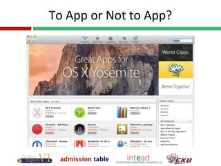 To App or Not to App?