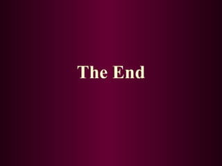 The End 