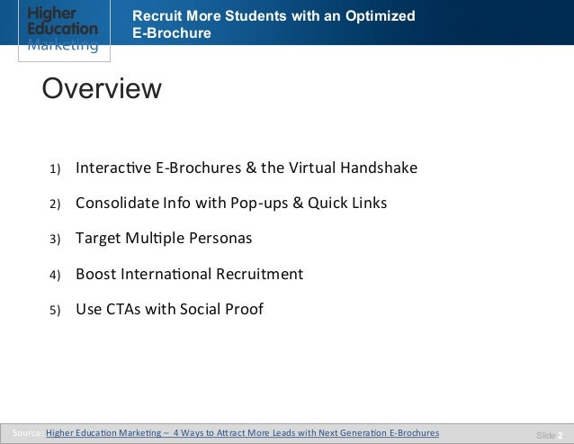 recruit more students with
