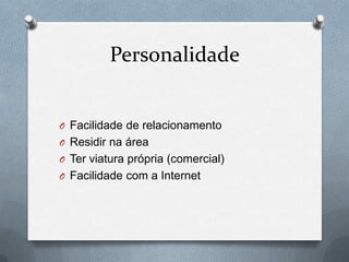 2ª fase - Procura de candidatos