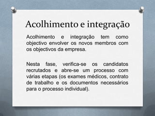 Descrição das tarefas e responsabilidadesEstudo sobre o mercado