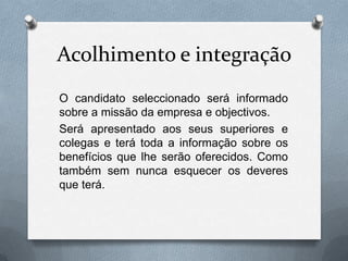 Reconhecimento do mercado