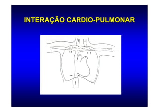 INTERAÇÃO CARDIO-PULMONAR
 