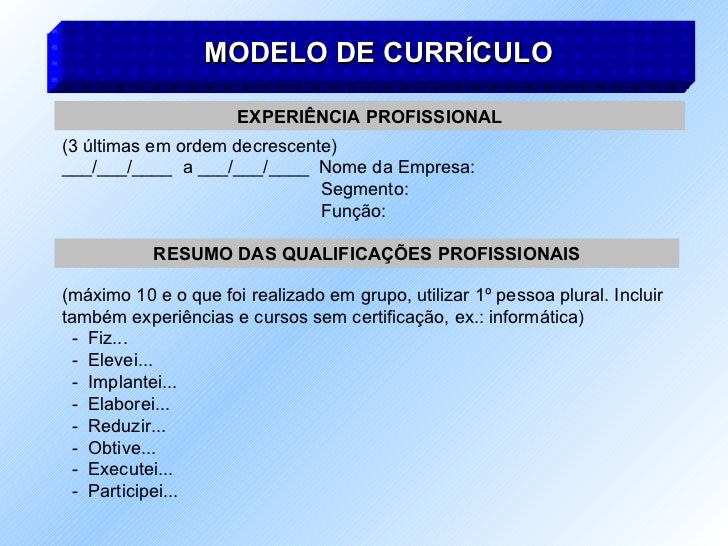 Qualificações Para Currículo: Exemplos E Quais Colocar - Livecareer