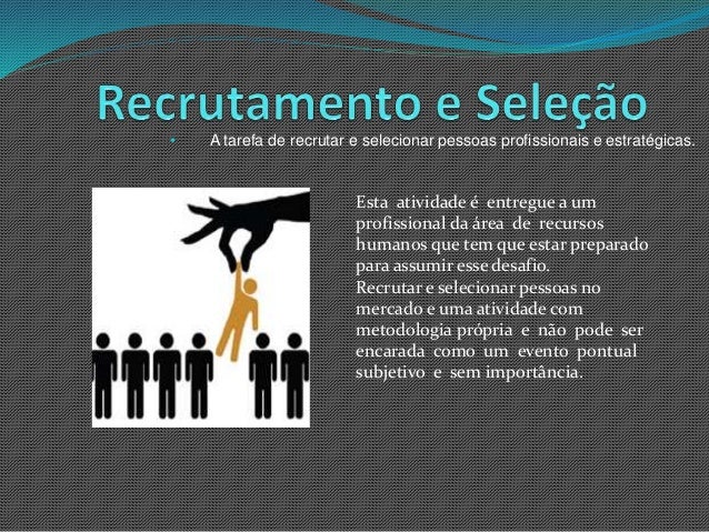 Artigo recrutamento e selecao