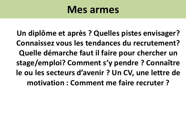 recrutement