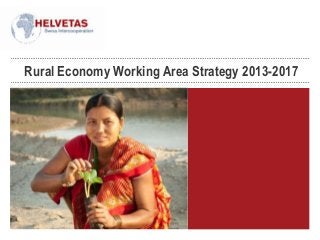 Rural Economy Working Area Strategy 2013-2017
 