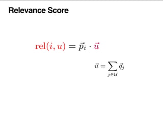 Relevance Score
 