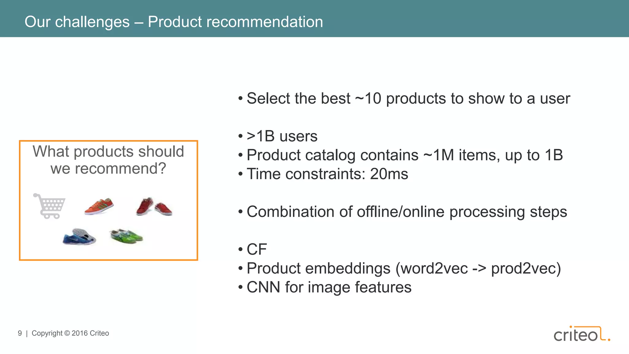 RecsysFR Criteo presentation PPTX Computing Technology & Computing