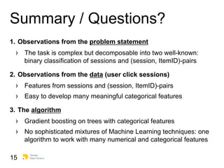 RecSys Challenge 2015: ensemble learning with categorical features | PDF