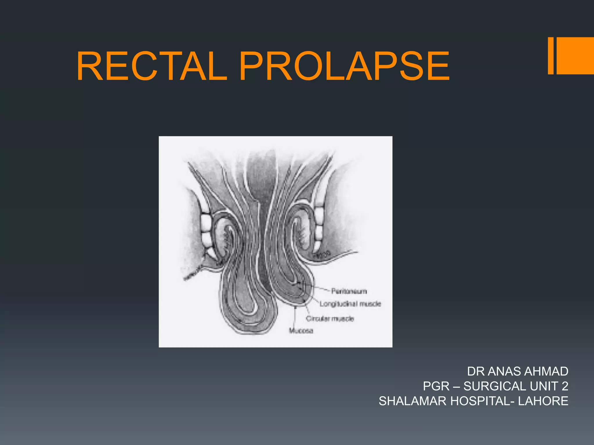 Rectal prolapse PPT