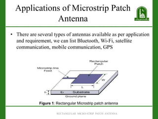 Rectangular antenna | PPTX