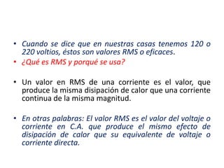 Que Es Rms Rectificador de onda completa con transformador de toma ok | PPTX