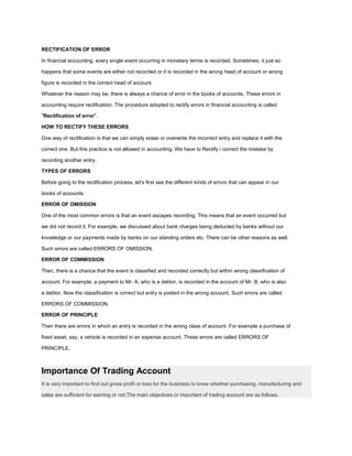 Rectification | DOCX