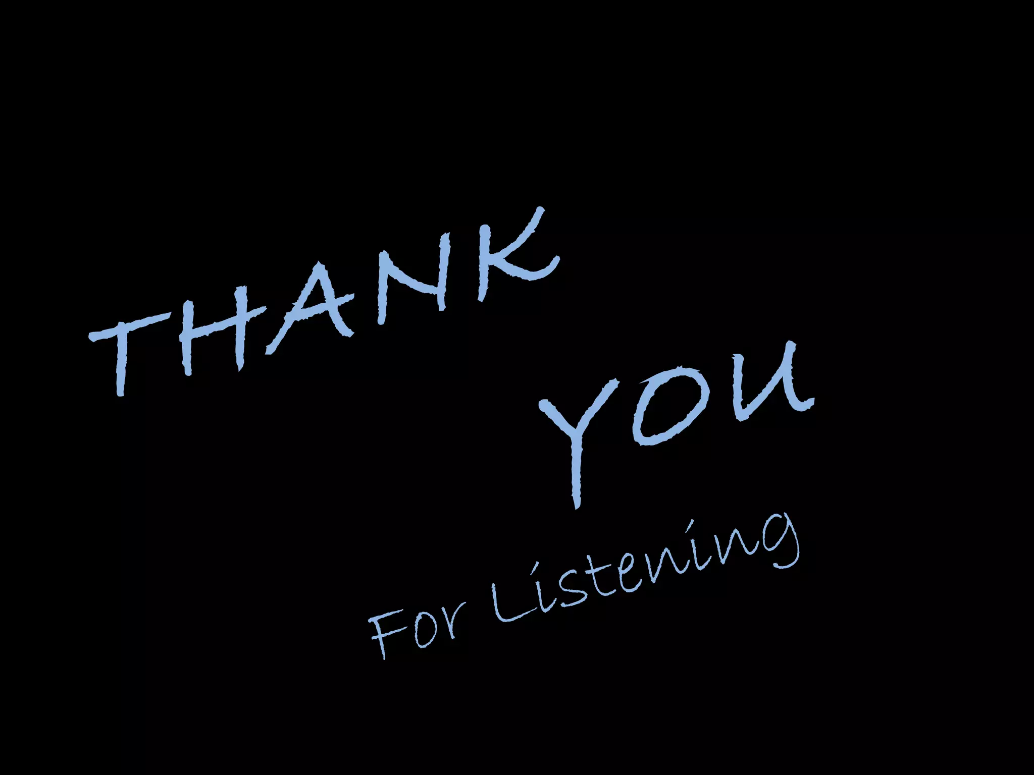 THANK
YOU
For Listening
 