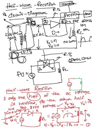 Rectifier Notes.pdf Rectifier class notes | PDF
