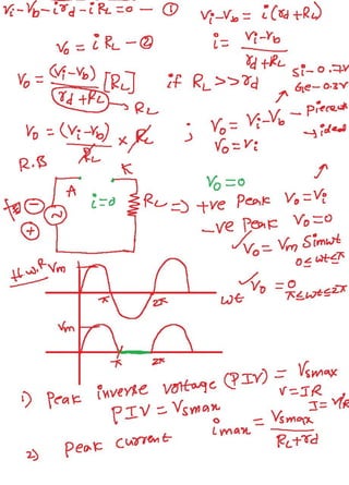 Rectifier Notes.pdf Rectifier class notes | PDF
