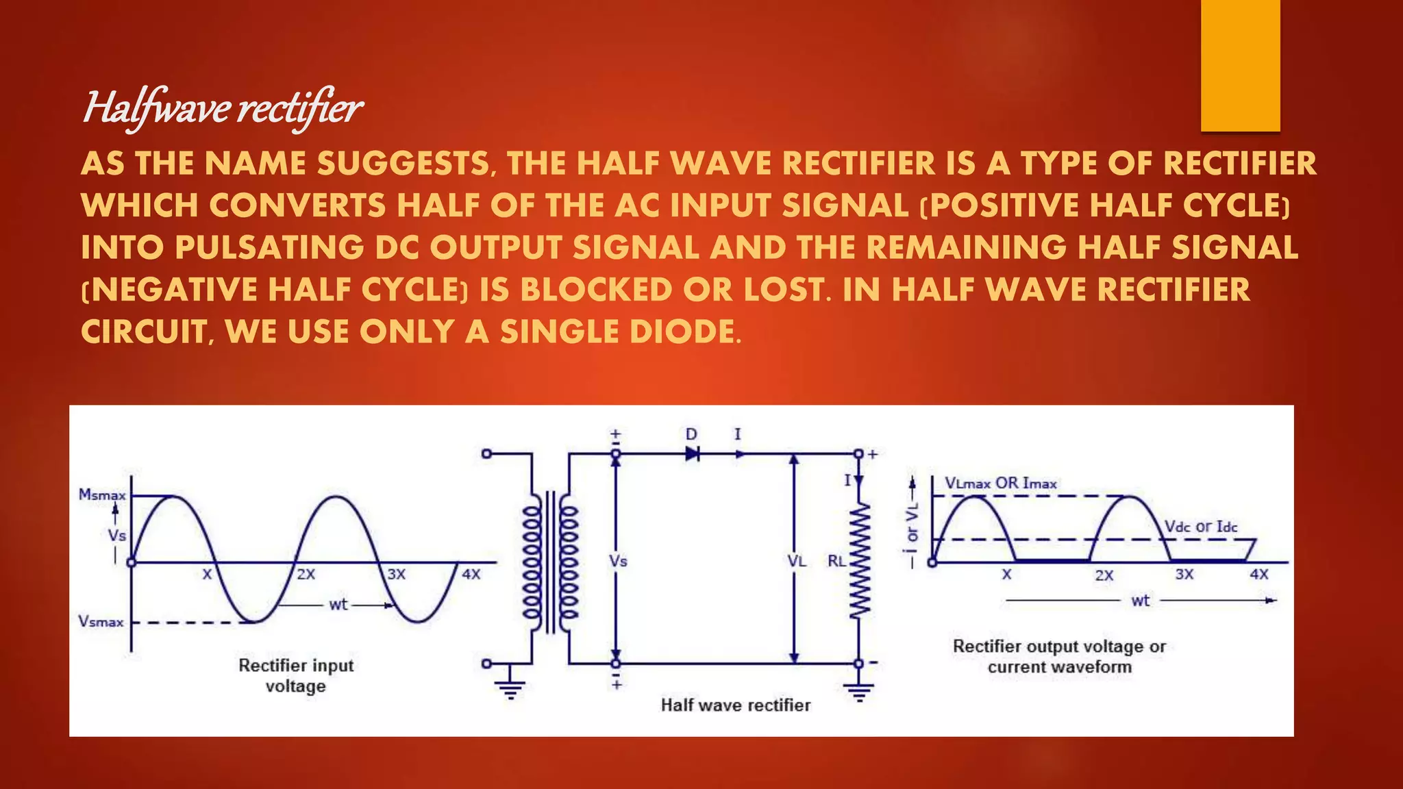 Rectifiers | PPT