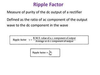Rectifiers | PDF