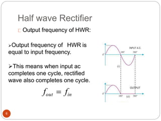 Rectifiers | PPTX