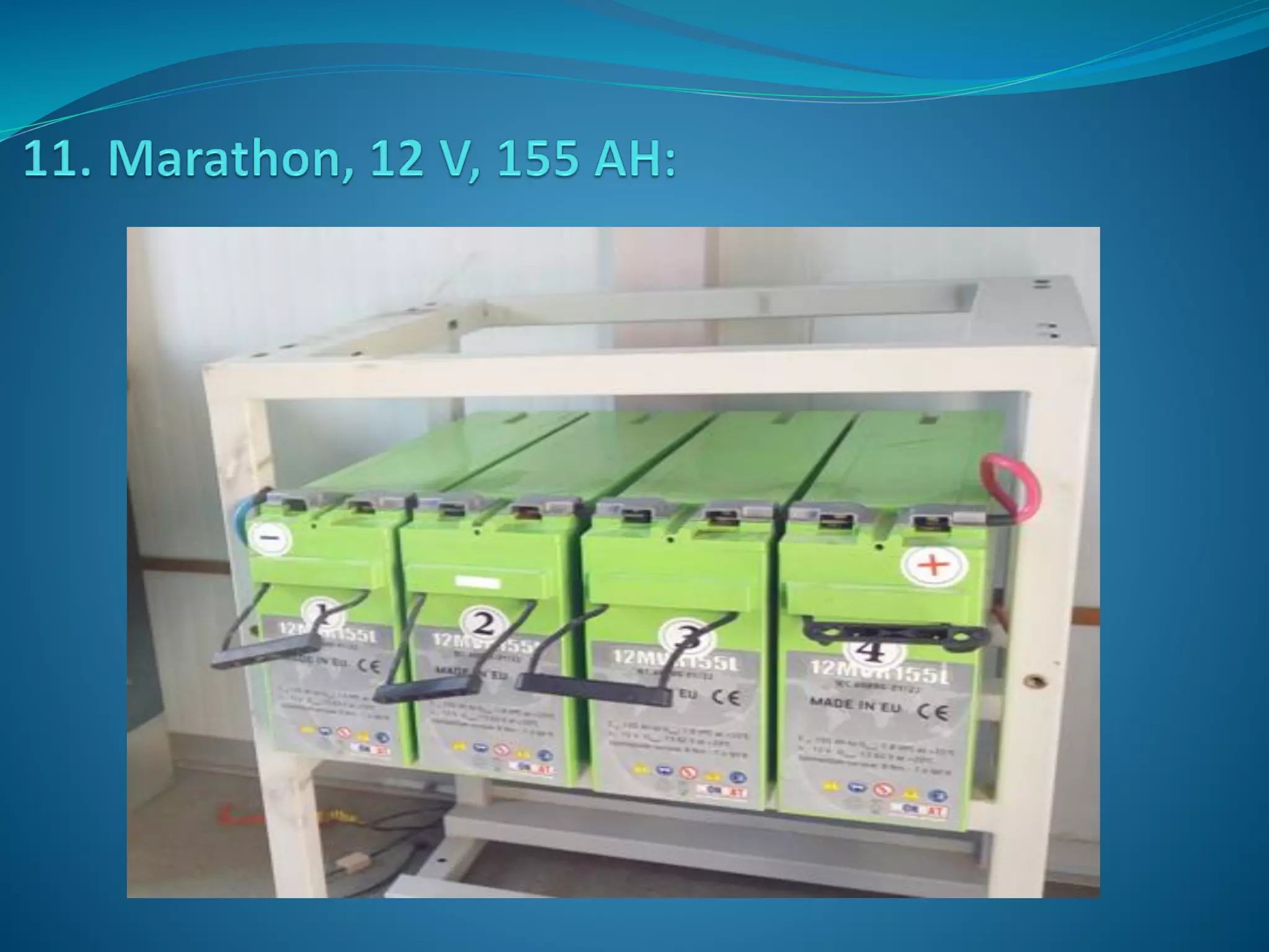 Rectifiers and Back up Batteries at Telecom Sites