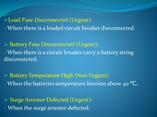 Rectifiers and Back up Batteries at Telecom Sites | PDF