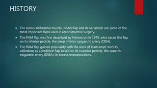 Rectus abdominis flap | PPTX