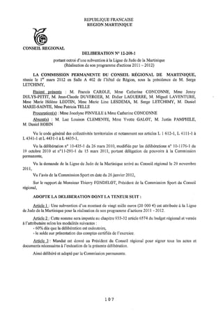 Recueil des actes administratifs mars 2012