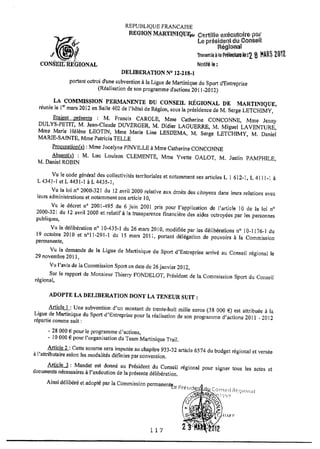 Recueil des actes administratifs mars 2012