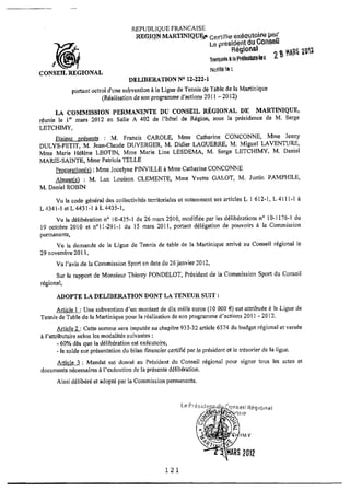 Recueil des actes administratifs mars 2012
