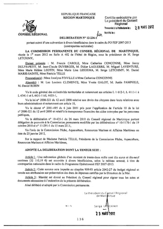 Recueil des actes administratifs mars 2012