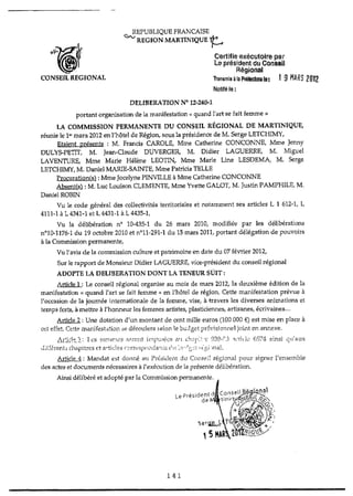 Recueil des actes administratifs mars 2012