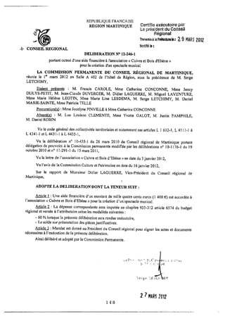 Recueil des actes administratifs mars 2012