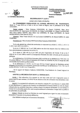 Recueil des actes administratifs mars 2012