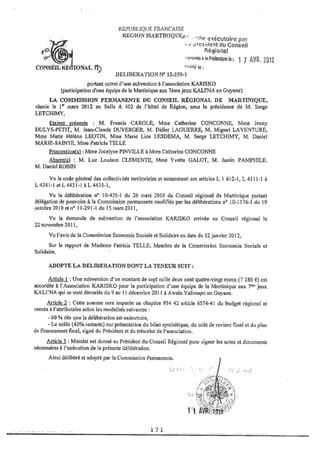 Recueil des actes administratifs mars 2012