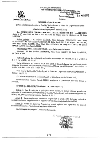 Recueil des actes administratifs mars 2012