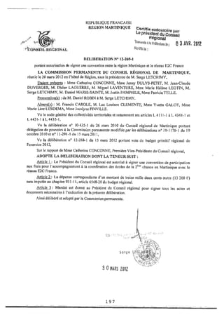 Recueil des actes administratifs mars 2012