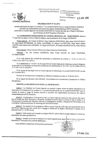 Recueil des actes administratifs mars 2012