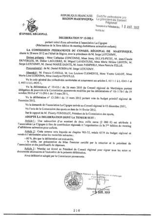 Recueil des actes administratifs mars 2012