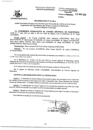 Recueil des actes administratifs mars 2012