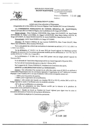 Recueil des actes administratifs mars 2012