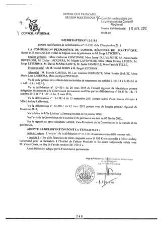 Recueil des actes administratifs mars 2012